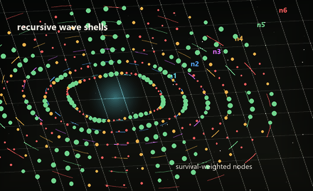 Compact wave view showing recursive node classes around the event